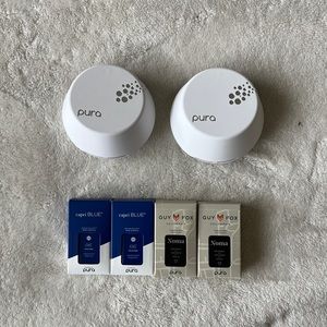 Pura Smart Home Diffusers & Volcano and Noma Fragrances Bundle